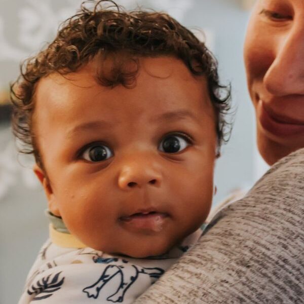 Breastfeeding son and mom 1